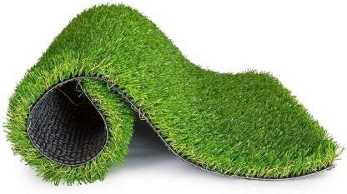 Skyline Contract Artificial Grass Mat for Outdoor Balcony Decor 16"x24" Green Lawn Floor Carpet Waterproof