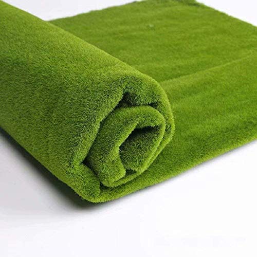 CHERISH Loomtex 45MM High-Density Artificial Grass Carpet for Balcony & Garden, Lush Natural Green (5x10 ft)