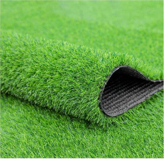 FRESCOHOOK Green Artificial Grass Mat for Balcony & Floor – Durable Waterproof Lawn Rug 4x1 Ft, 45MM