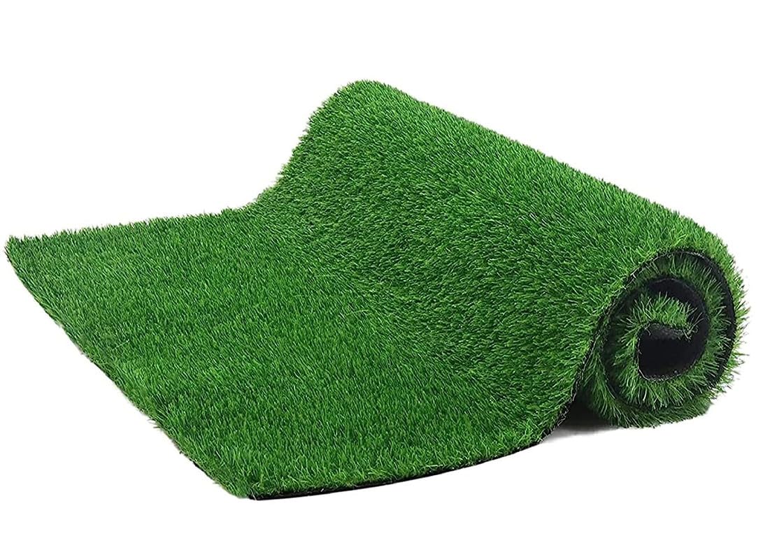 Divalis 35MM Multipurpose Anti-Skid Artificial Green Grass Mat for Indoor, Outdoor, Balcony & Terrace 16x24 Inch