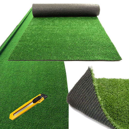 Sapphire Pristine 40MM Artificial Green Grass Mat 5x4 Feet for Home, Balcony, Terrace & Garden Decor SPGSMT25